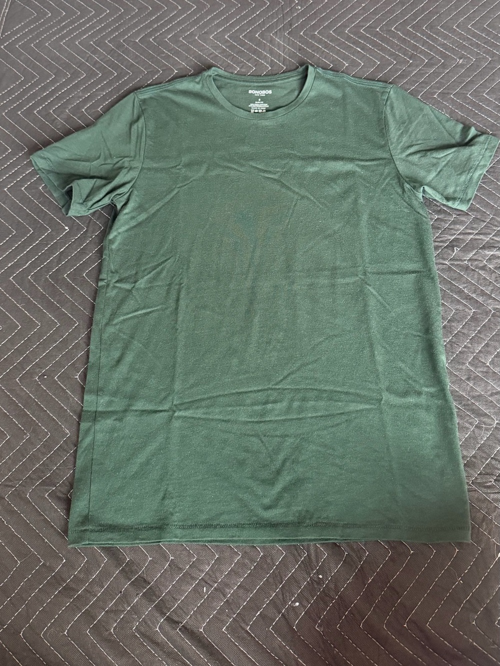 Bonobos Short Sleeve Crew Tee - Dark Green
